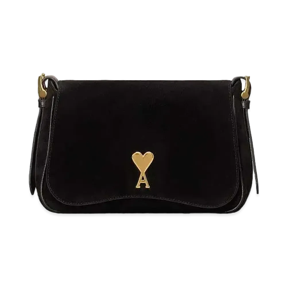 AMI PARIS Paname Paname Satchel Bag "Black"