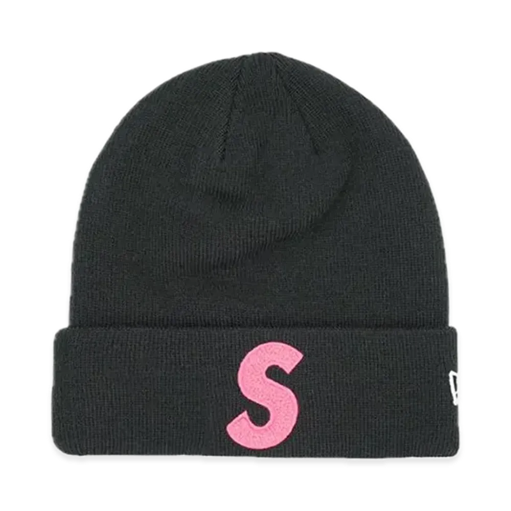 Supreme New Era S Logo Beanie "Black" (19FW)