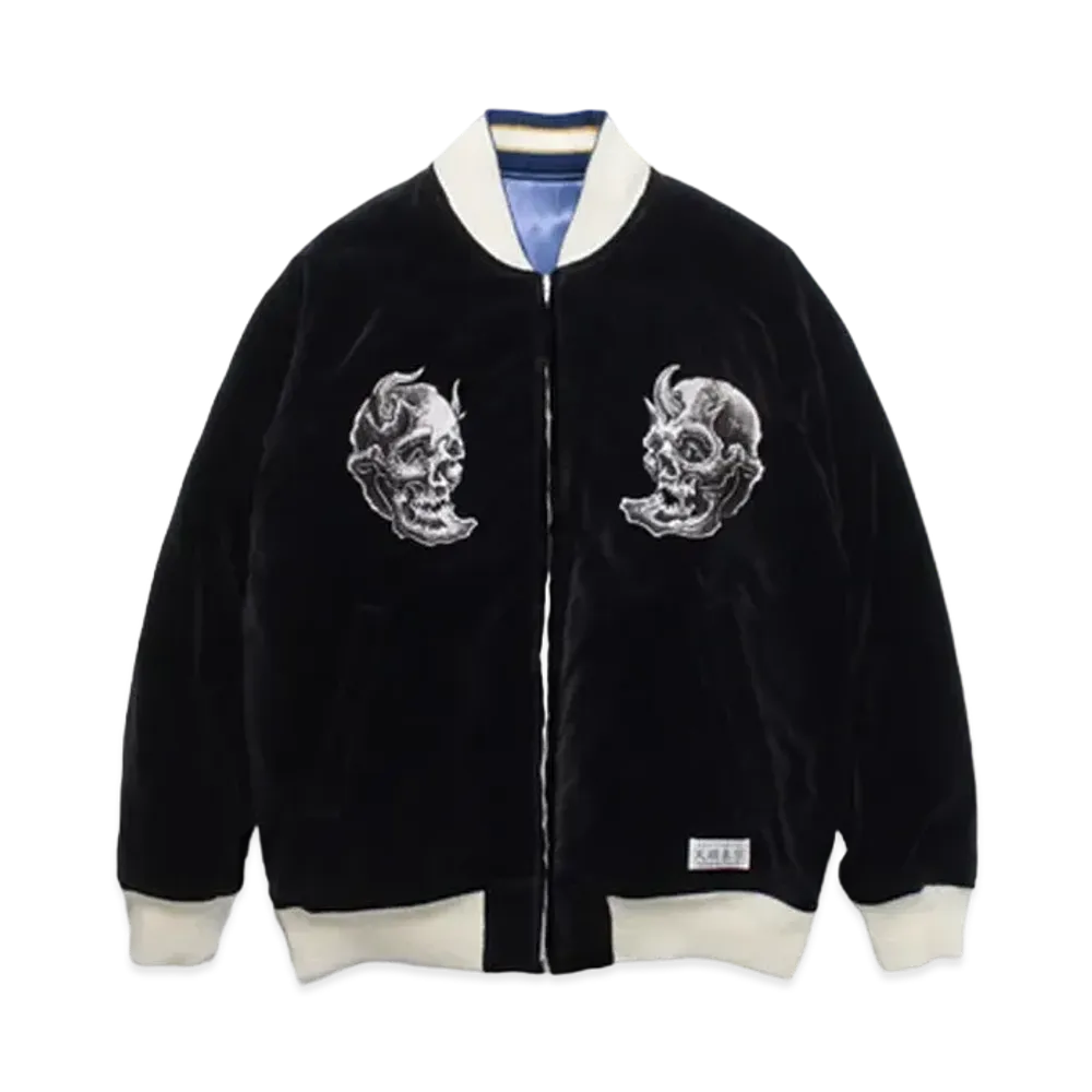 WACKO MARIA 56 TATTOO STUDIO / REVERSIBLE SKA JACKET "Black"