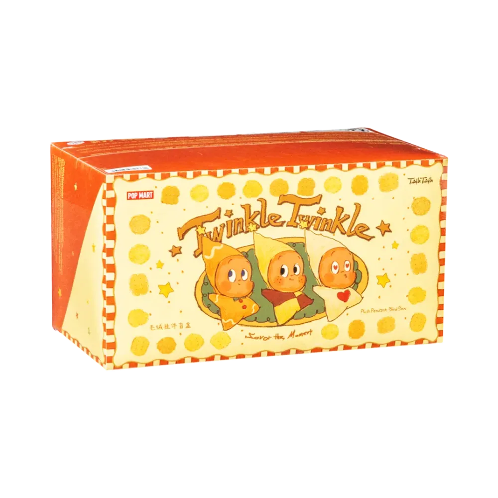 POP MART Twinkle Twinkle Savor the Moment Series-Fresh-Baked Mini Cookies Plush Pendant Blind Box [Assortment Box]