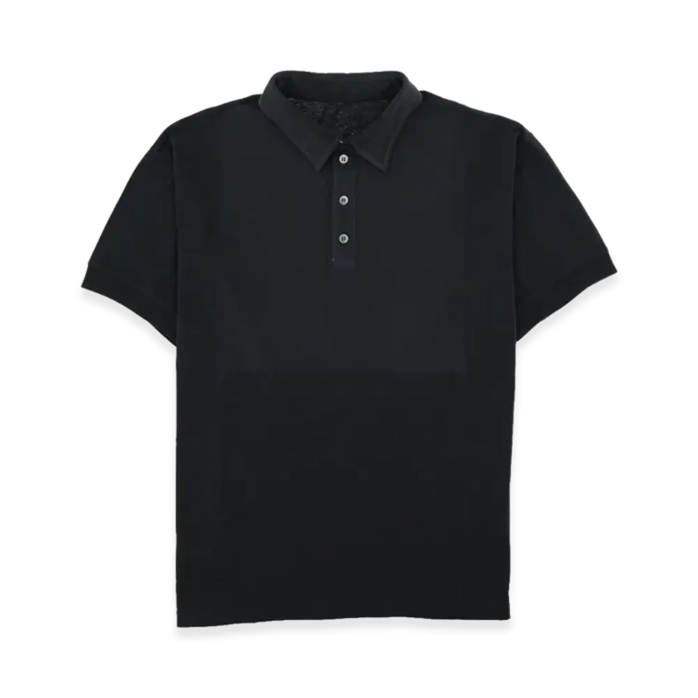 Maison Margiela Polo In Cotone "Black"