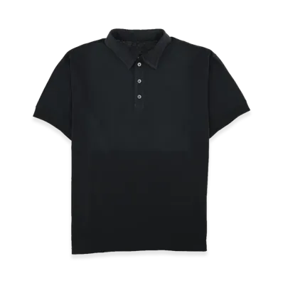 Maison Margiela Polo In Cotone "Black"