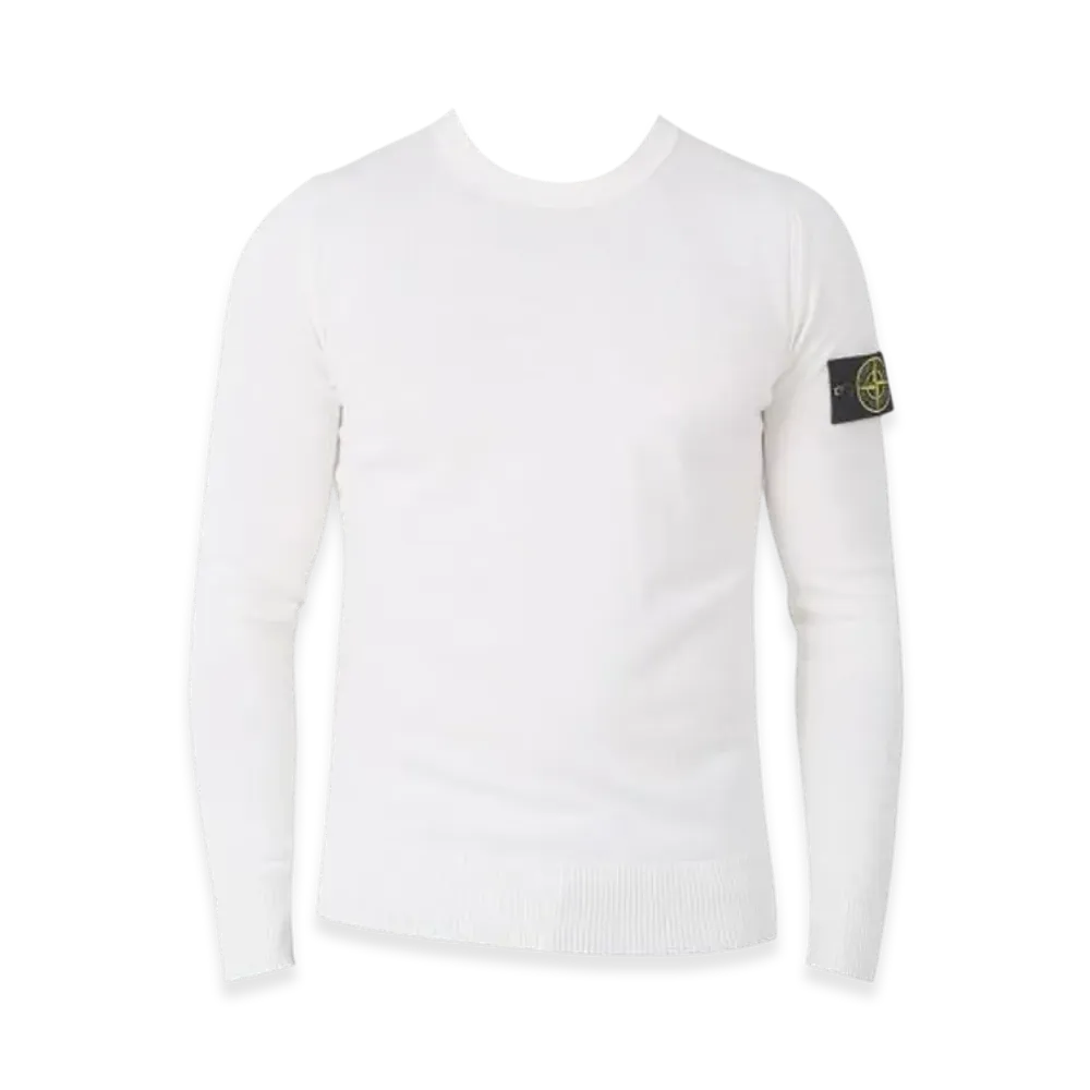 Stone Island 563B6 Crewneck Knit - 22SS "White"