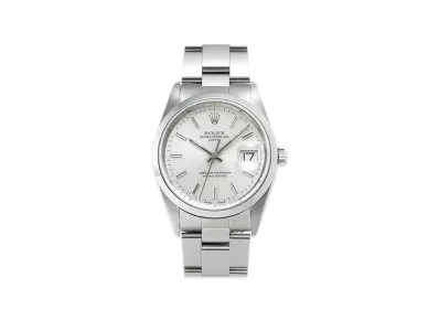 ROLEX Oyster Perpetual Date "Silver/Stainless Steel"
