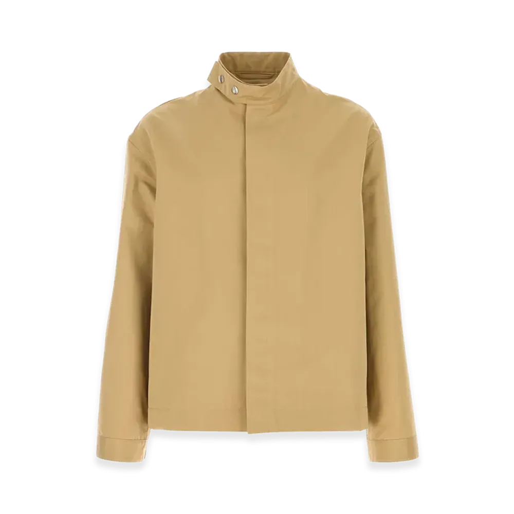 Jil Sander Cotton Blend Jacket "Beige"