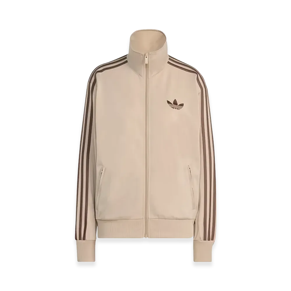 adidas Women's Firebird Track Top Loose "Stone Khaki/Earth Strata"