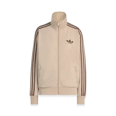 adidas Women's Firebird Track Top Loose "Stone Khaki/Earth Strata"
