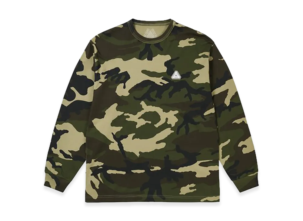 PALACE Sofar Longsleeve "Woodland Camo"