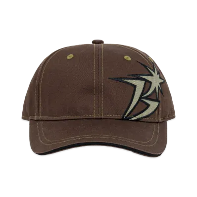 BoTT B Logo Contrast Stitch 6-Panel Cap "Brown"