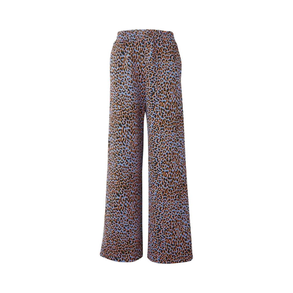 HYSTERIC GLAMOUR Vinyl Junkie Track Pants "Blue"