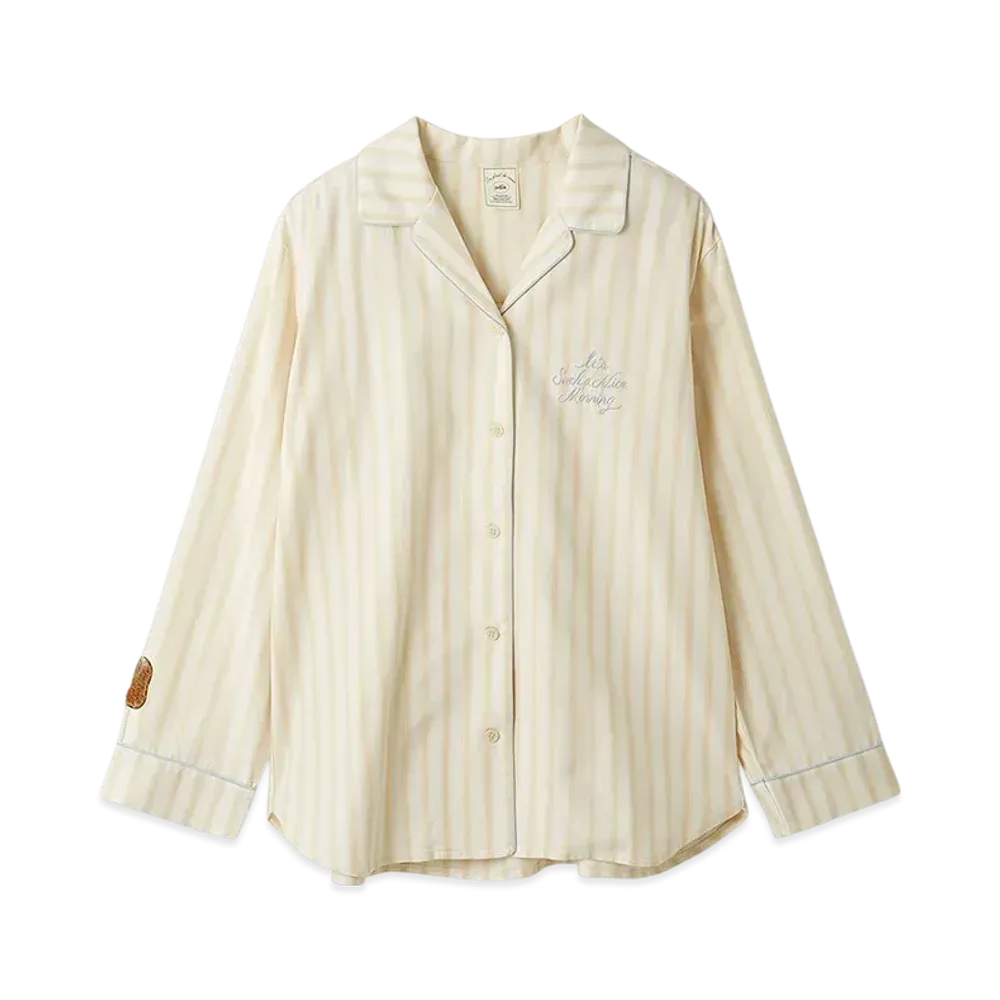 GELATO PIQUE Morning One Point T-Shirt "Yellow"