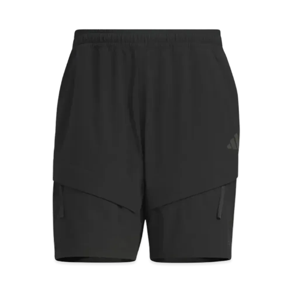 adidas City Escape Loose Fit Stretch Woven Shorts "Black"