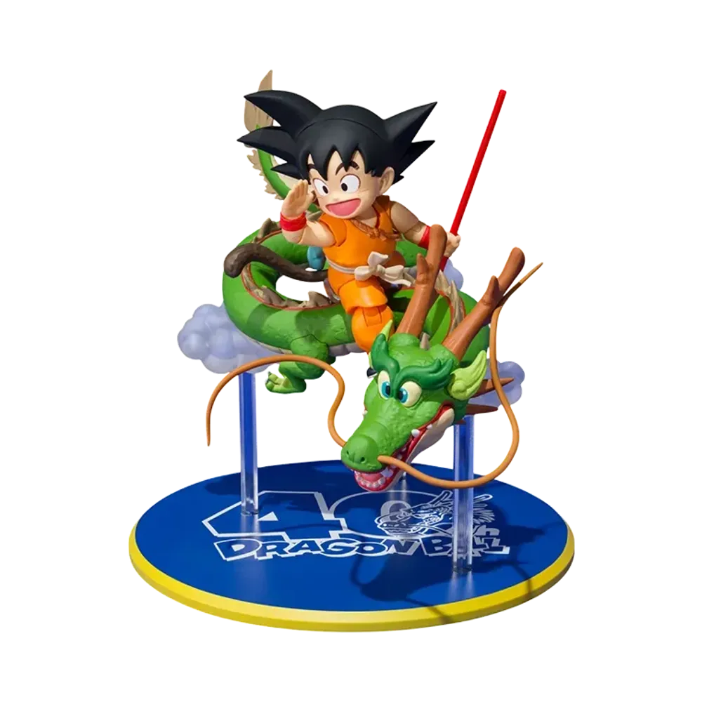BANDAI "S.H.Figuarts" -Dragon Ball- SON GOKU & Dragon -40th Anniversary Edition-