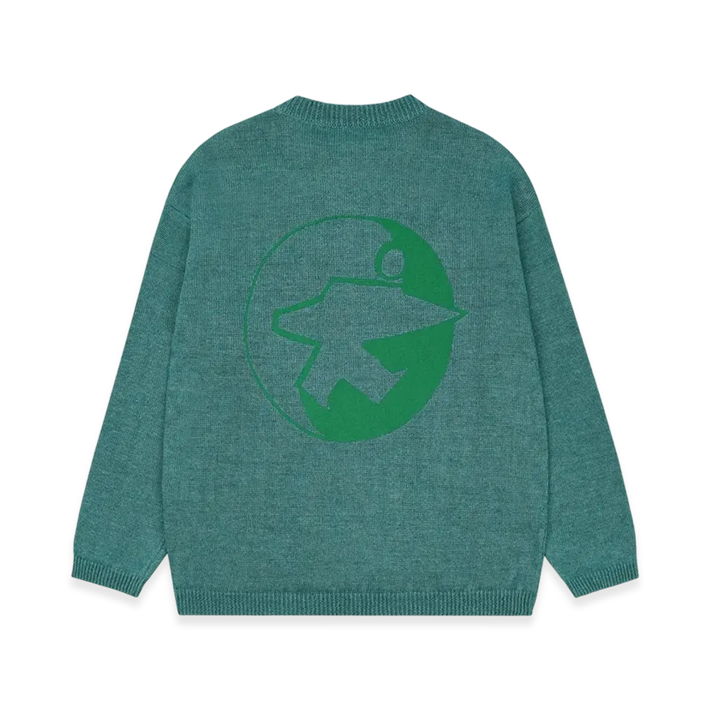 Stussy x Our Legacy Work Shop Sonar Roundneck "Pale Green Linen"