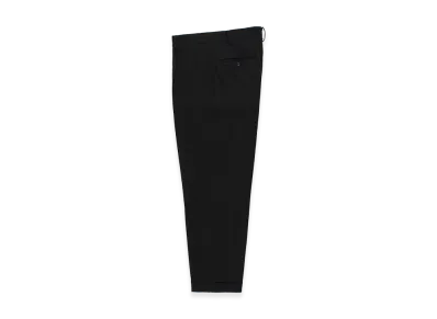 WACKO MARIA x Dormeuil Pleated Trousers Type-1,2,Double "Black"