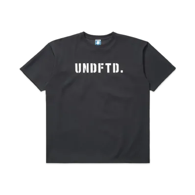 UNDEFEATED STENCIL HEAVYWEIGHT S/S TOP - 10080 "Black"