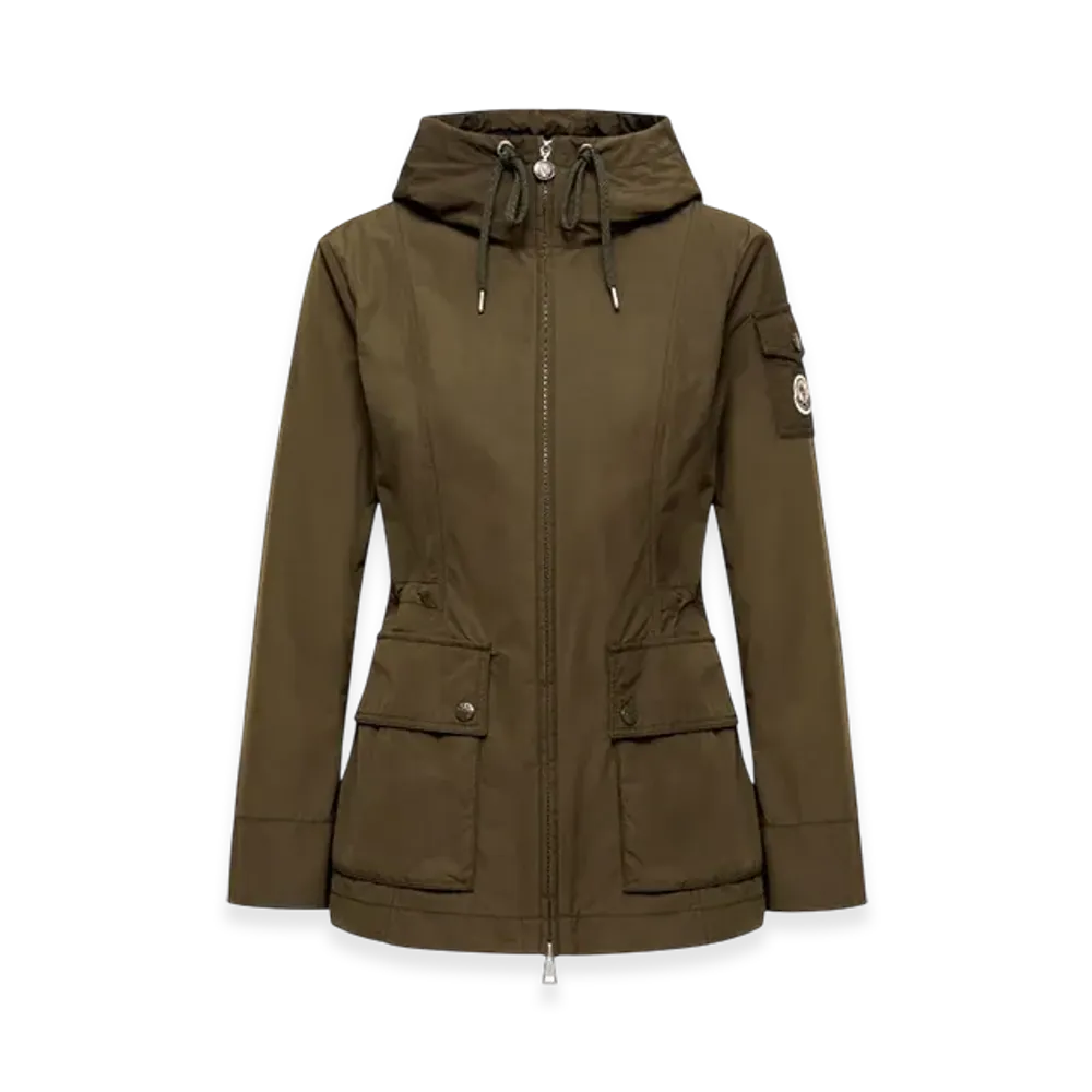 MONCLER Leandro Hooded Parka Jacket "Dark Green"