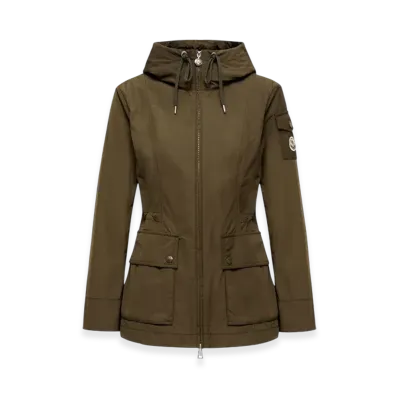 MONCLER Leandro Hooded Parka Jacket "Dark Green"