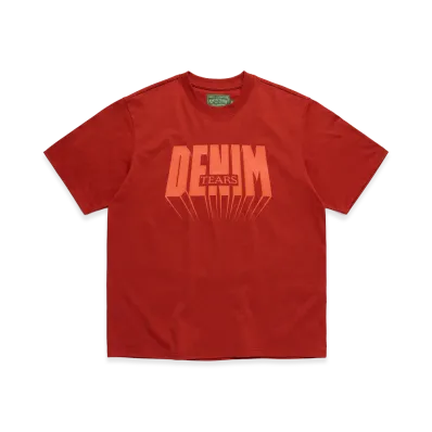 DENIM TEARS Time Tee "Red"