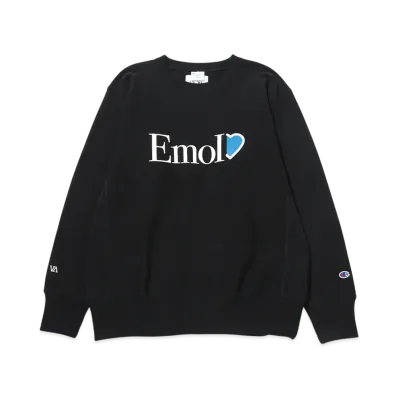V.A. x Champion Sweatshirt #1 "Black"