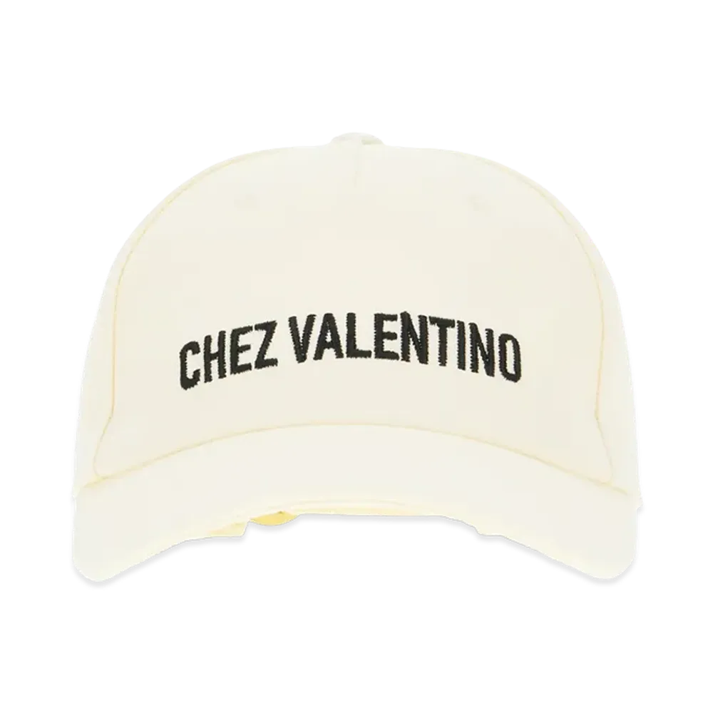 Valentino Women's Baseball Hat Chez Valen "Avorionero"