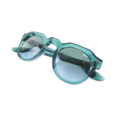 Chrome Hearts LIZARD BOOT Sunglasses "Green"