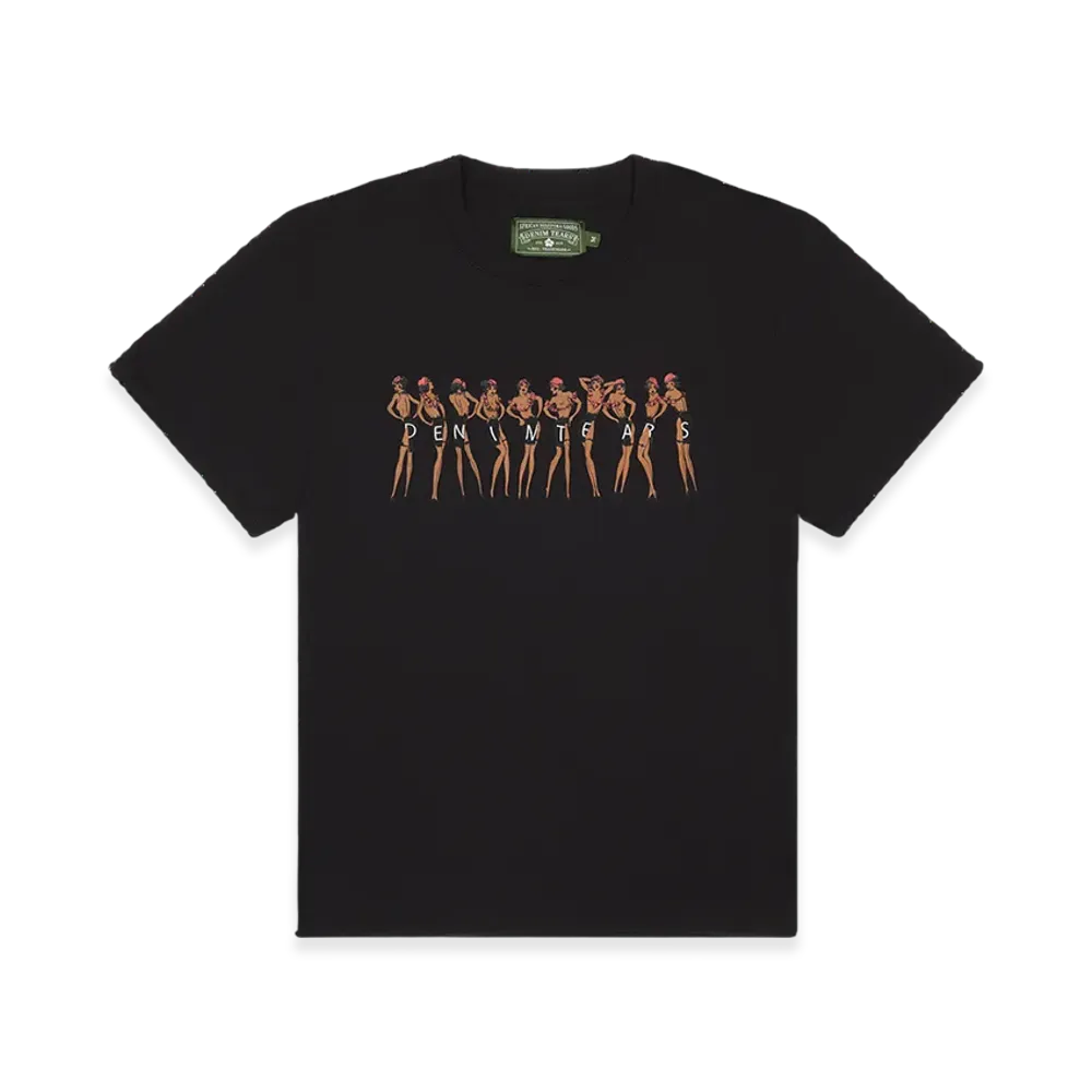 DENIM TEARS Dancer Tee "Black"