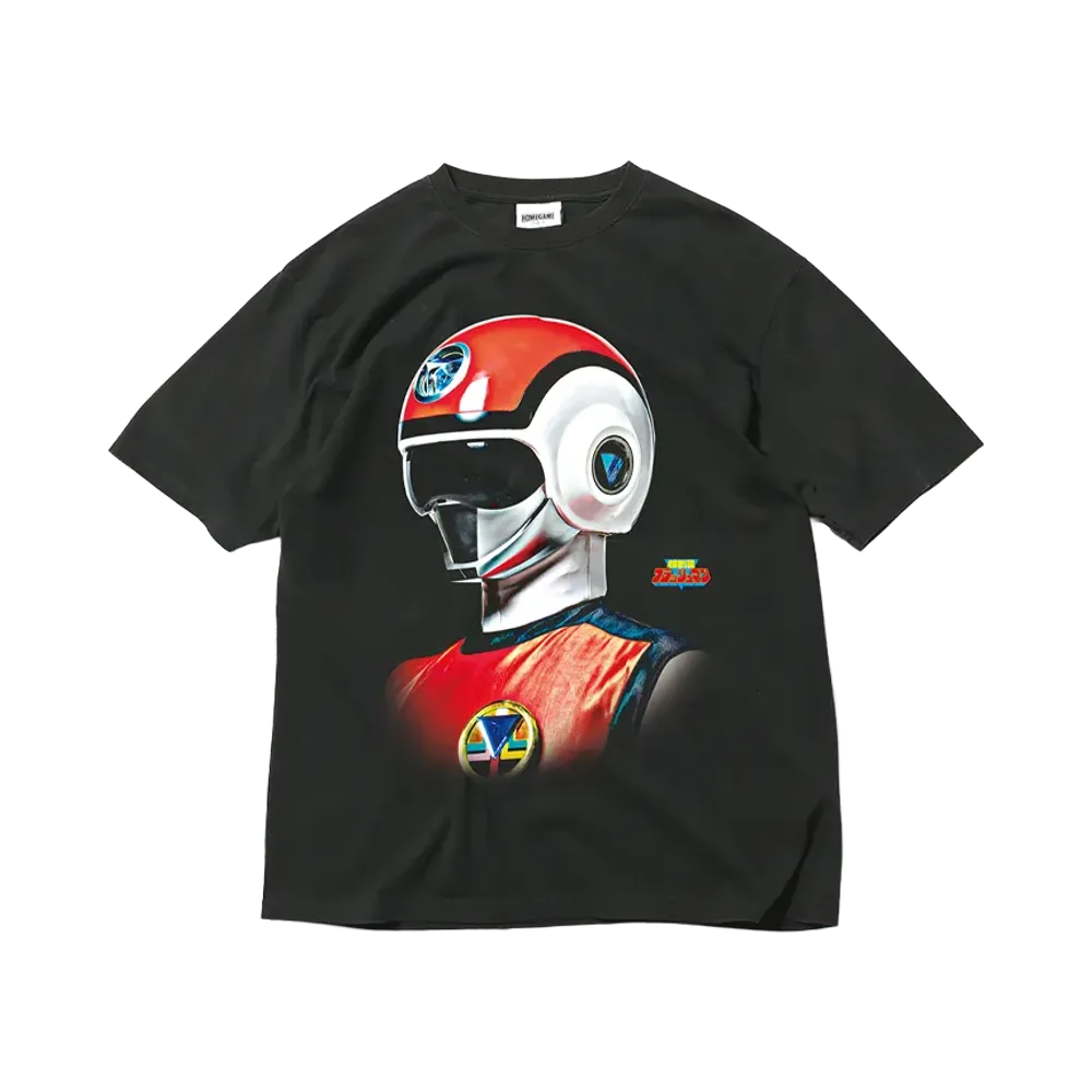 スーパー戦隊 x HOMEGAME \ 1986 レッドフラッシュ TEE "BLACK"