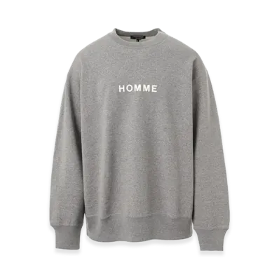 COMME des GARCONS HOMME Homme Print Sweatshirts "Gray"