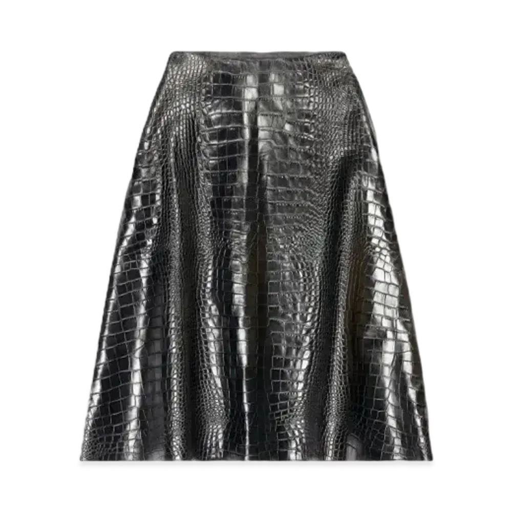BALENCIAGA A-Line Skirt "Black"