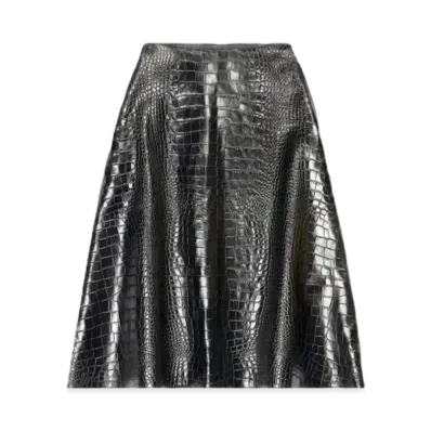 BALENCIAGA A-Line Skirt "Black"