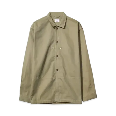 ANDFAMILYS HERRINGBONE MIL JACKET "KH"