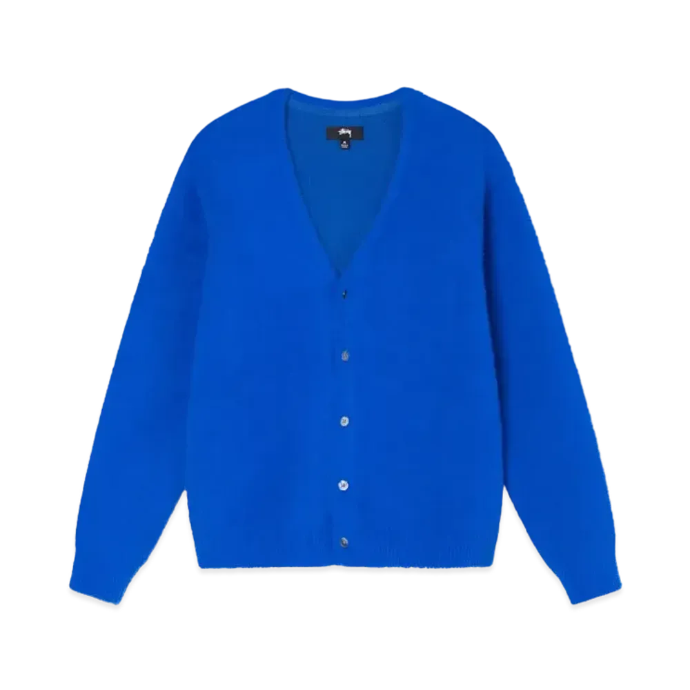 Stussy Shaggy Cardigan "Royal Blue"