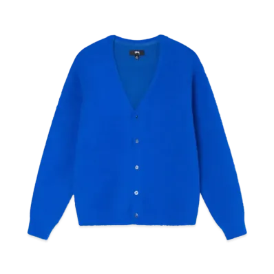 Stussy Shaggy Cardigan "Royal Blue"