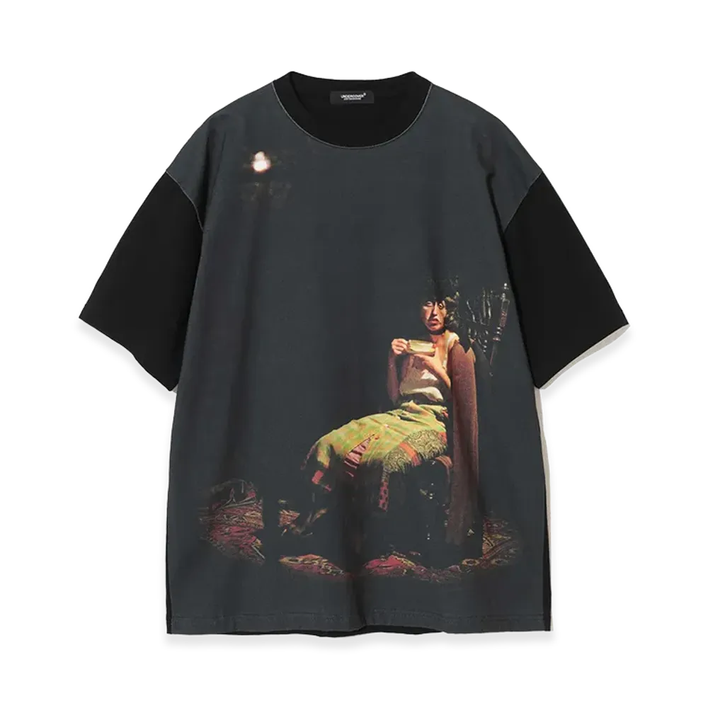 UNDERCOVER x Cindy Sherman Cotton All-Over Print T-Shirt "Black"