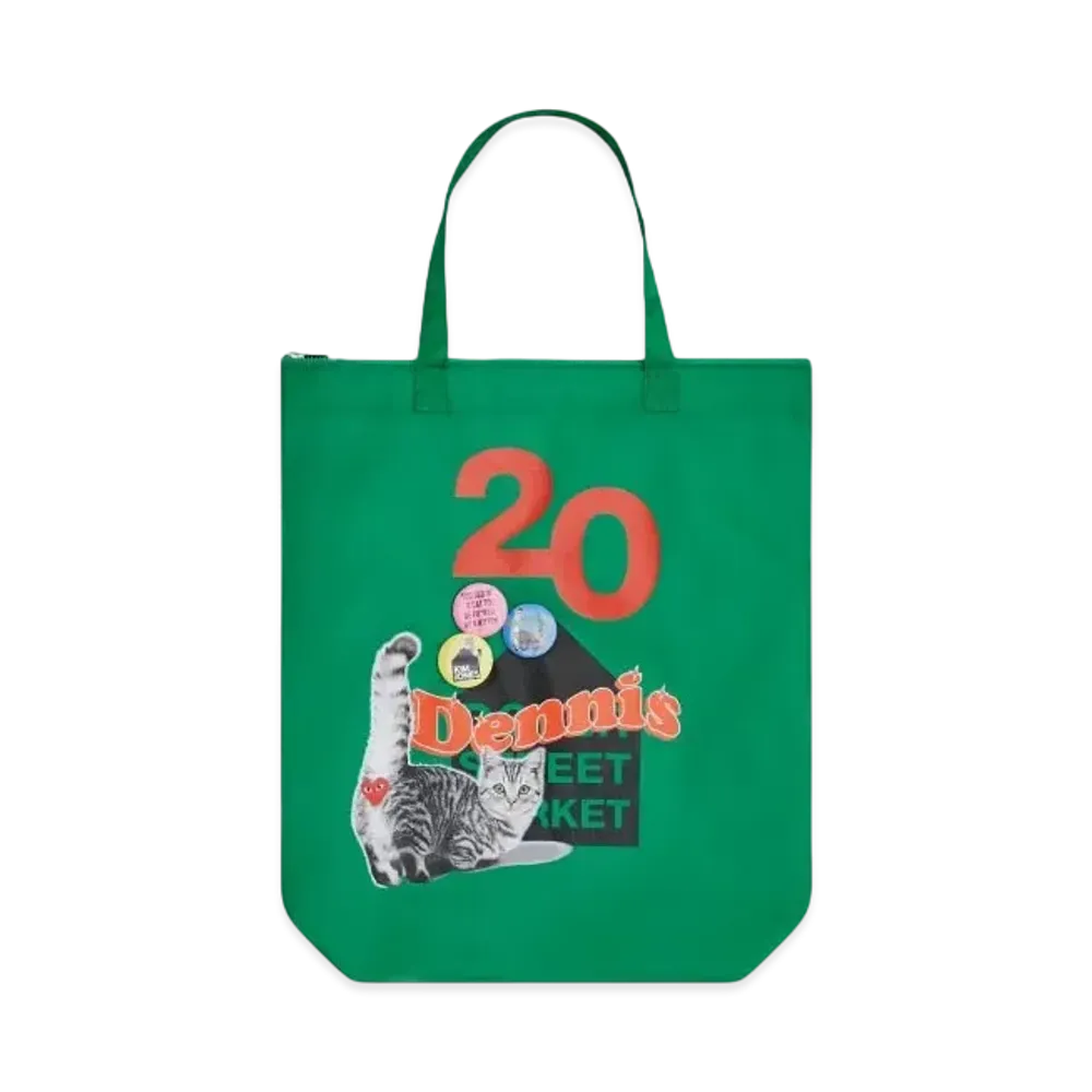 Dover Street Market London x Kim Jones 20th Anniversary Tote "Green"