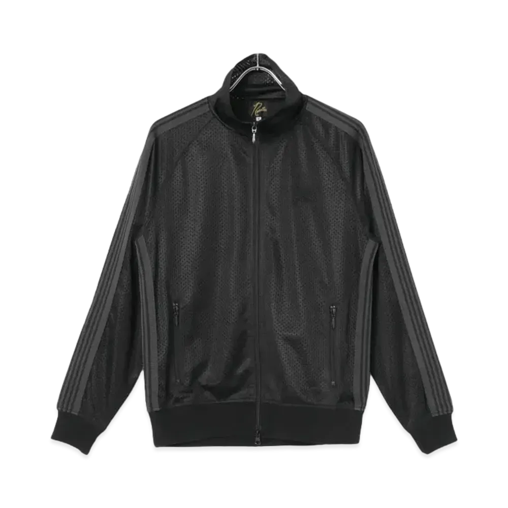 Needles x URBAN RESEARCH Track Jacket-Poly Mesh "Black/Black"