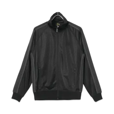 Needles x URBAN RESEARCH Track Jacket-Poly Mesh "Black/Black"