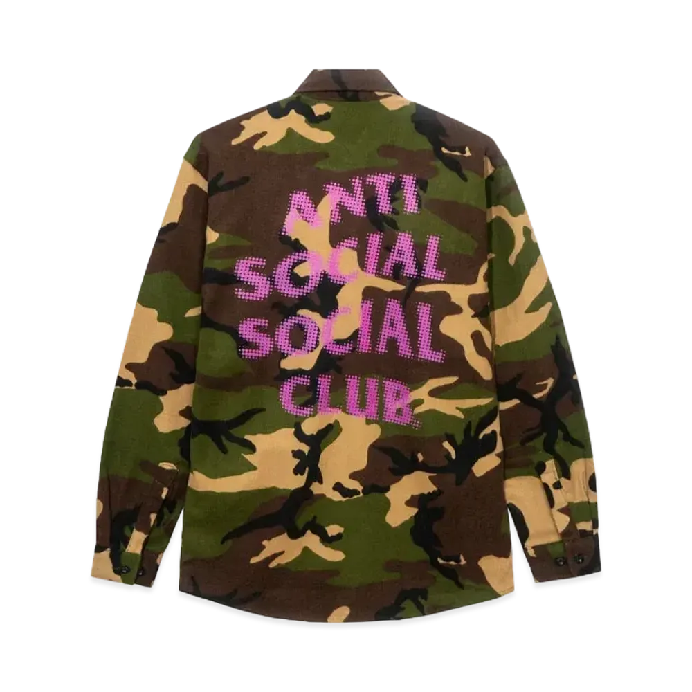 ANTI SOCIAL SOCIAL CLUB SS22 Dialtone Flannel "Camo"