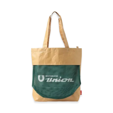 BEAMS Exclusive Motomachi Union x Rootote Snack Tote "Brown"