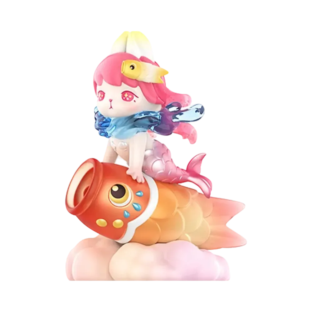 POP MART "Figurine" BUNNY Flying Carp Flags Big Size