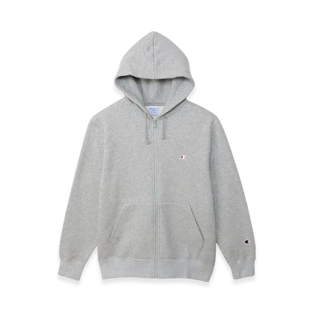 Champion Zip Hooded Sweatshirt 24FW "Oxford Gray"