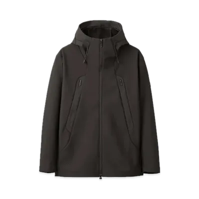 DESCENTE ALLTERRAIN Softshell Jacket Clears Thermo "Dark Gray"