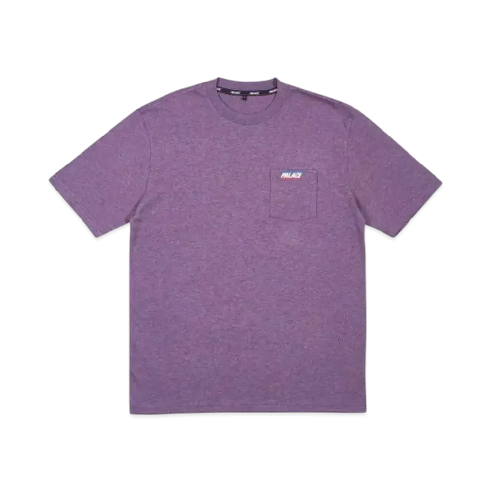 PALACE Basically a Pocket T-Shirt "Purple"