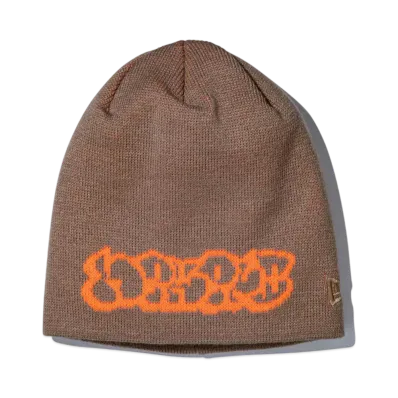NEW ERA Basic Beanie Bubble Logo "Beige"