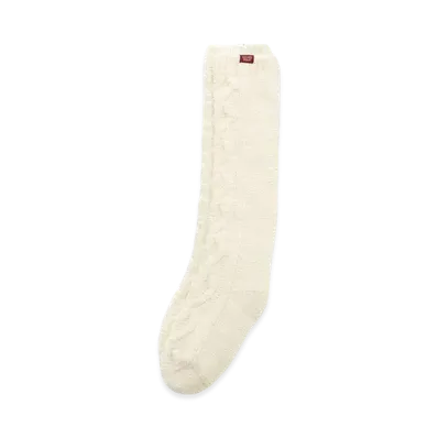 GELATO PIQUE Heart Aran Long Socks "Cream"
