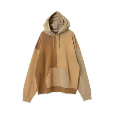 BEAMS Faded Crazy Pattern Hoodie "Beige"