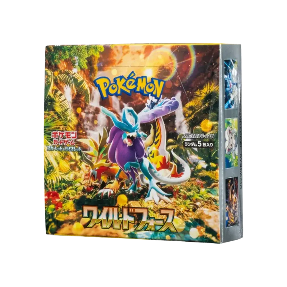 ポケモンカードゲーム スカーレット&バイオレット 拡張パック 「ワイルドフォース」 ボックス (ワイルド)