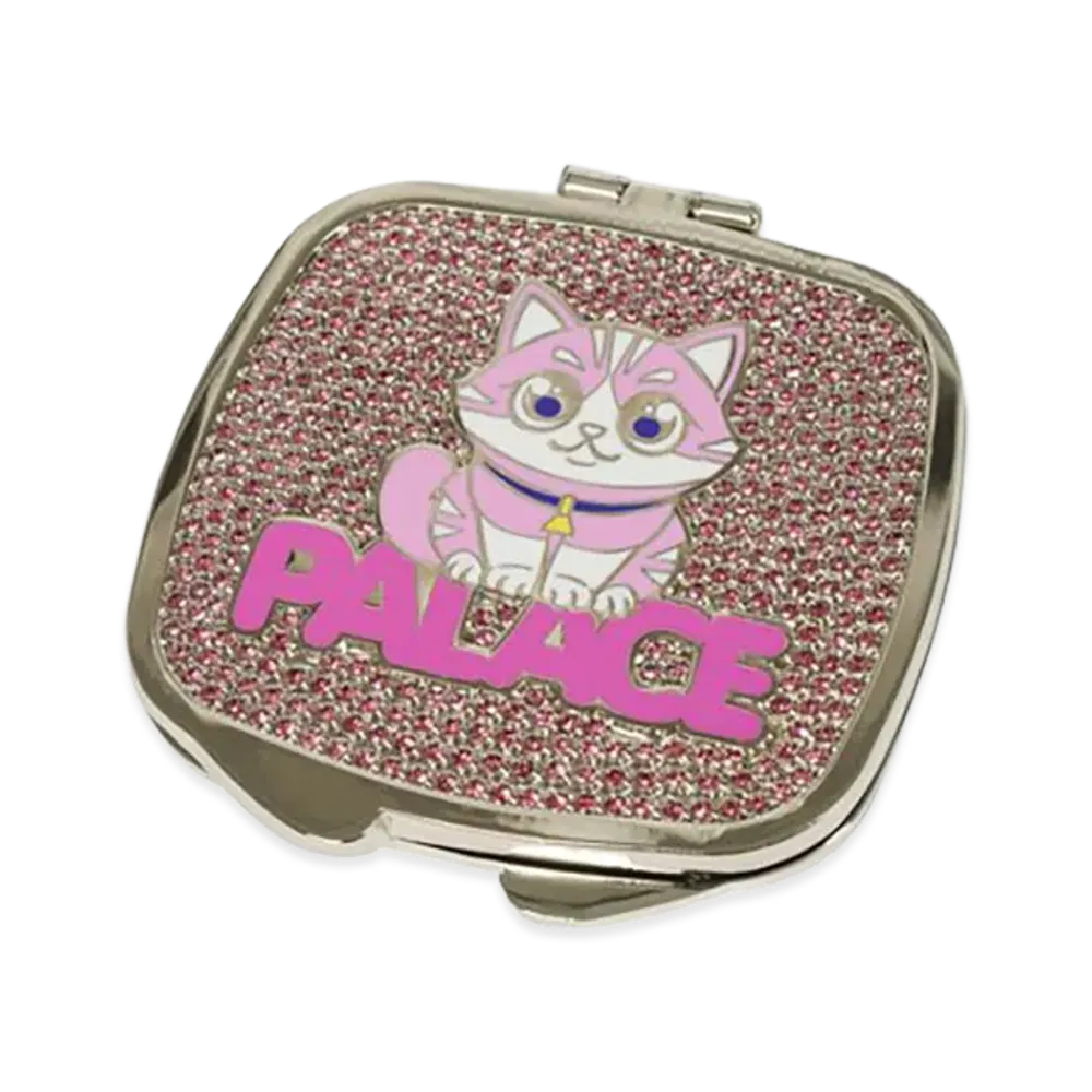 PALACE Kitty Compact Mirror "Pink"