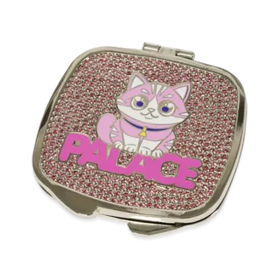 PALACE Kitty Compact Mirror "Pink"